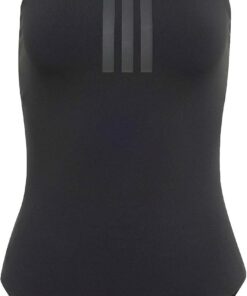 adidas Women's 3-Streifen HIGH Neck 2-Way Straps PEACHSOFT Badeanzug
