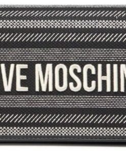 Love Moschino POLJC4241PP0MKO100AU, Handtasche für Damen, Schwarz, Schwarz