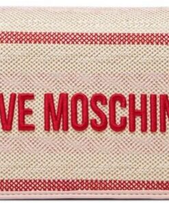 Love Moschino Damen Poljc4241pp0mko110au Handtasche, Puder, 22 x 13 x 5 cm, puder, 22x13x5