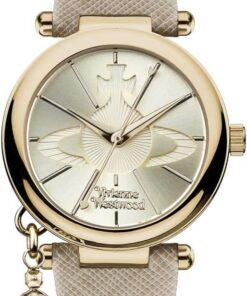 Vivienne Westwood Damen Orb Pop Display Quarz Armbanduhr VV006GDCM