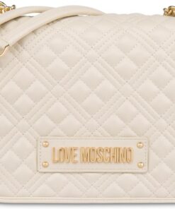 Love Moschino JC4000PP1NLA0110, Damen-Tasche, Elfenbein, Einheitsgröße, elfenbein, Einheitsgröße
