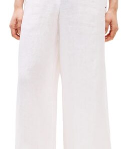 Tommy Hilfiger Damen Andere Hosen ESS Linen Pull On Pants Ww0ww48970