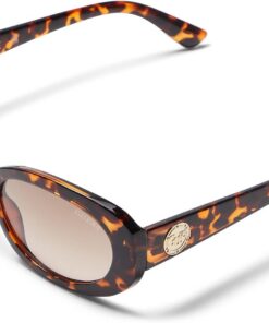 GUESS 52 mm GF6150 Dark Havana/Gradient Brown One Size