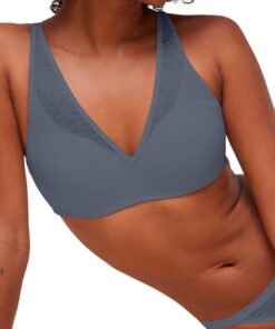 Triumph Damen BH Triumph Signature Sheer P EX, ohne Bügel, Gepolstert, Verstellbare Träger