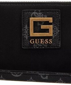 GUESS Alva SLG Zip Around Wallet L Black Multi