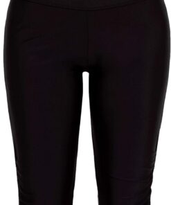 Damen Badeanzug Shorts Sport Schnelltrocknende Boardshorts Badehose mit hoher Taille Einfarbig S-XXL