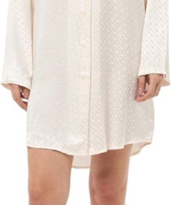 BOSS Damen Monogram_Sleep Shirt Night Dress