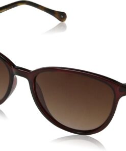 Ted Baker Sunglasses Damen Tierney Sonnenbrille, Rot (Burgundy), 57
