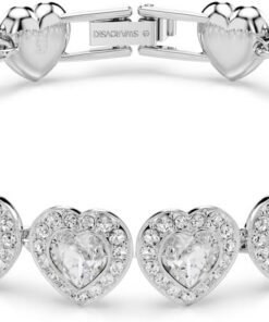 Swarovski Ariana Grande x Armband aus weichem Kristall, rhodiniert, Teil der Ariana Grande x Capsule Kollektion