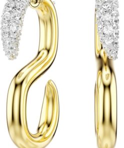 Swarovski Ohrringe Damen Dextera Rundschliff Weiß Metallmix 5741796