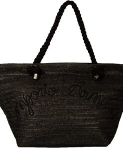 Emporio Armani Seetasche Freizeitstrand aus Bast Artikel 231792 3R922 Strandtasche – cm.61 x cm.33 x cm.31 (ungefähr)