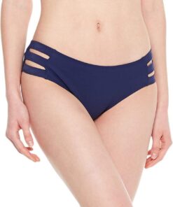 Ocean Blues Damen Badehose mit seitlichen Ausschnitten & voller Abdeckung – Bikinihose für Strand & Urlaub
