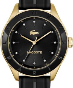Lacoste Uhr mit DREI-Zeiger-Quarzwerk für Damen Kollektion Billie mit Silikonarmband - Erhältlich aus Weiss, Pink oder Schwarz