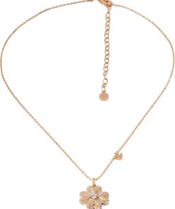 Emporio Armani Damen-Edelstahl- oder Sterlingsilber-Halskette mit Karabinerverschluss
