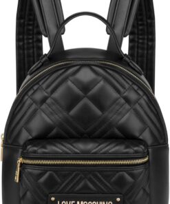Love Moschino Damen Jc4148pp1nla0000 Rucksack, Schwarz