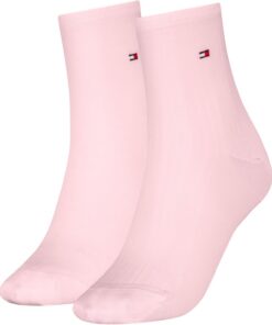 Tommy Hilfiger Damen Shine Short Sock (2er Pack)