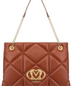 Love Moschino JC4040PP1NLC0312, Damen-Tasche, Kastanie, Einheitsgröße, Kastanie, Einheitsgröße