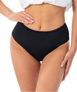 Perioden Badehose Bikini zum Schwimmen Auslaufsicher Wasserdicht Nahtlos Perioden Bikinihose für Teenager Mädchen und Frauen