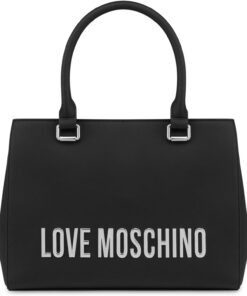 Love Moschino Tasche PU GRS schwarz GALV.NIKEL