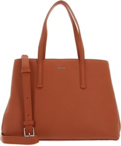 Calvin Klein Shopper Schultertasche CK Must Tote Autumn Leaf terracotta