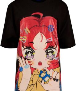 HUGO Damen Oversized Tee_b_4 T_Shirt