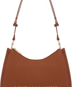 Love Moschino JC4021PP1NKD0312, Damen-Tasche, Kastanie, Einheitsgröße, Kastanie, Einheitsgröße