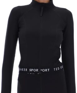 Ted Baker Damen Ted Baker Sport Marie Essentials Cropped-jacke für Damen Track Jacket