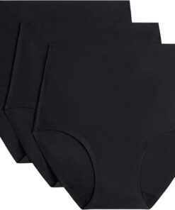 Chantelle Softstretch | 3Er-Pack Nahtloser & Nicht Abzeichnender Slip mit Hoher Taille, Auch unter Enger Kleidung, Ultrabequem & Leicht | Zweite Haut Dessous Damen | Einheitsgröße von 36 Bis 44