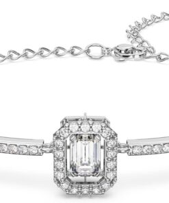 Swarovski Millenia Schmuckkollektion für Ohrringe und Armband, blaue Kristalle, klare Kristalle, rosa Kristalle