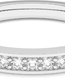 Swarovski Damen-Ring Metall Swarovski-Kristall weiß 11210