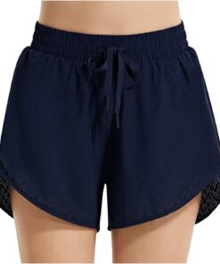 baleaf Badeshorts Damen UPF50+ Badehose Schnell Trocknende Boardshorts UV Schutz Bikini Shorts mit Tasche Schwimmhose mit Mesh | Schnell Trocknende Boardshorts UV Schutz Bikini Shorts mit Tasche Schwimmhose mit Mesh