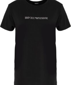 Emporio Armani Damen Essential Cotton T-Shirt T-Shirt mit Rundhalsausschnitt (1er Pack)