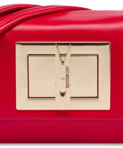 Love Moschino JC4164PP1MLM0500, Damen-Schultertasche, Rot, Einheitsgröße, rot, Einheitsgröße