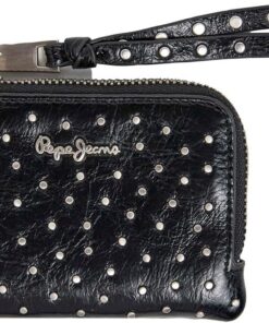 Pepe Jeans Damen Dahlia Wallet, Schwarz (Black), Einheitsgröße