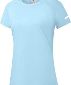 Women's Rash Guard UPF 50+ Sonnenschutz Kurz/Langarm T-Shirts Leichte, schnell trocknende SPF UV Schwimm Shirts