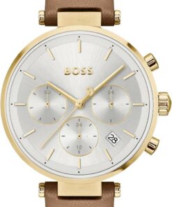 BOSS Multi Zifferblatt Quarz Uhr für Damen Kollektion Majesty Sport mit Edelstahl- oder Lederarmband