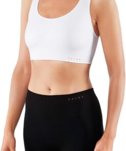 FALKE Damen Madison Low Support Sport-BH schnelltrocknendes atmungsaktives Funktionsmaterial zum Sport mit niedrigem Aktivitätslevel nahtlos bequem mit Kompression 1 Stück | empfohlen für kleine bis mittlere Cupgrößen