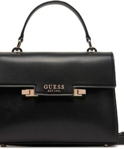 GUESS Damen Eco Aldith Top Handle Flap Hand Bag