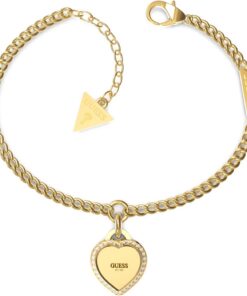 GUESS Armband Herz Fine Heart JUBB01422JWRHS/JUBB01422JWYGS