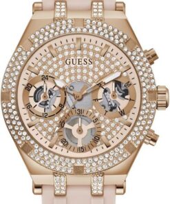 Guess Sport-Multifunktions-Armbanduhr für Damen, Kristallschliff, 38 mm