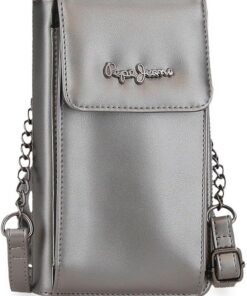Pepe Jeans Ruby Phone Case Tasche für Damen, Umhängetasche, Anthrazit, Einheitsgröße