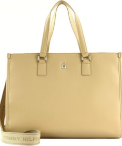 Tommy Hilfiger Damen Th Monotype Tote Aw0aw15978 Tragetasche