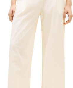 Tommy Hilfiger Damen Andere Hosen Washed Cotton Wide Leg Pant Ww0ww49594