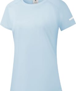 Women's Rash Guard UPF 50+ Sonnenschutz Kurz/Langarm T-Shirts Leichte, schnell trocknende SPF UV Schwimm Shirts