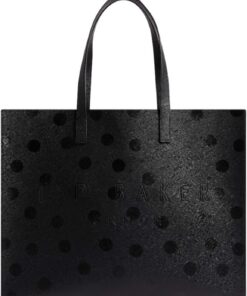Ted Baker Dotee Polka Dot Icon Bag XL Black