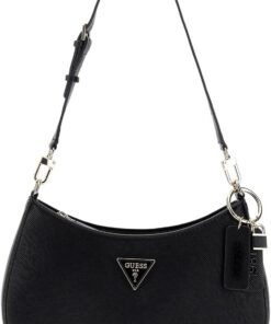 GUESS Noelle II Top Zip Shoulder Bag Black