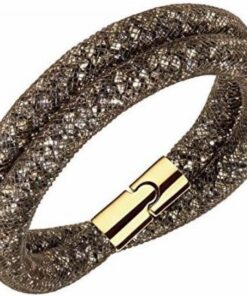 Swarovski Damen-Armband teilvergoldet Glas 40 cm - 5184846