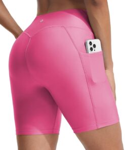 baleaf Badeshorts Damen Hohe Taille Bauchkontrolle UPF50+ Badehose Schwimmhose mit Taschen