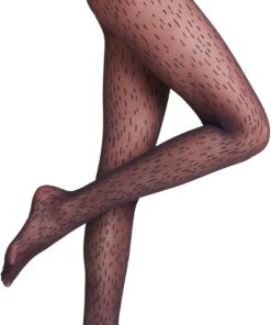 FALKE Damen Origin Flaw 30 DEN Strumpfhose gemustert feines weiches nachhaltiges Material 1 Stück