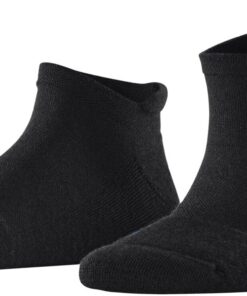 FALKE Damen Keep Warm Sneakersocken atmungsaktive klimaregulierende geruchshemmende Wolle sportlicher Damensneakersocken wärmend mit Plüschsohle bequem für kalte Tage 1 Paar | mit Merinowolle und Plüschsohle
